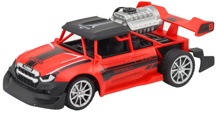 Auto zdalnie sterowane Lean Toys Speed 1:20 Czerwone (19617) (5905991009924) - obraz 3
