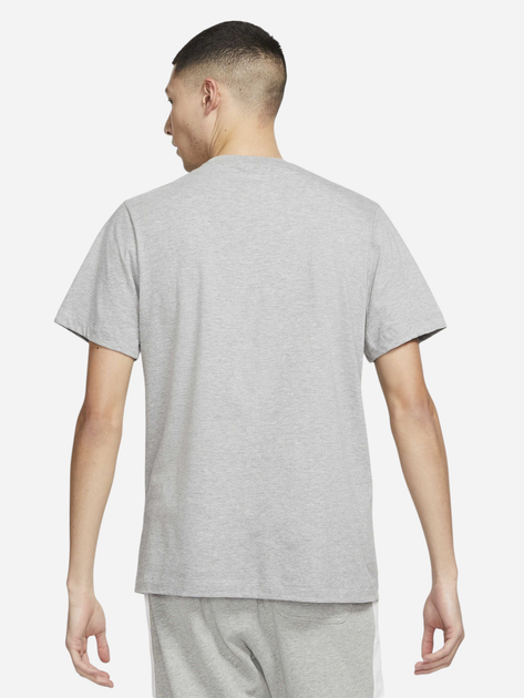 Футболка довга чоловіча Nike M Nsw Tee Icon Swoosh DC5094-063 2XL Сіра (194502461053) - зображення 2