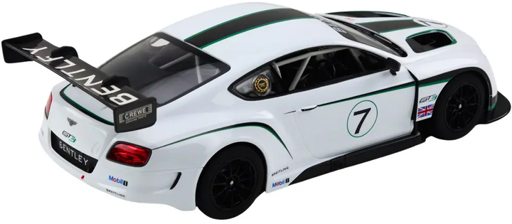 Машинка на радіокеруванні Rastar Bentley Continental GT3 1:14 Біла (19801) (5905991011866) - зображення 4