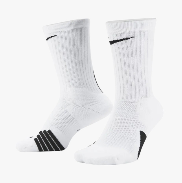 Шкарпетки чоловічі високі Nike U Nk Elite Crew 132 SX7622-100 XL Білі (191885403373) - зображення 1