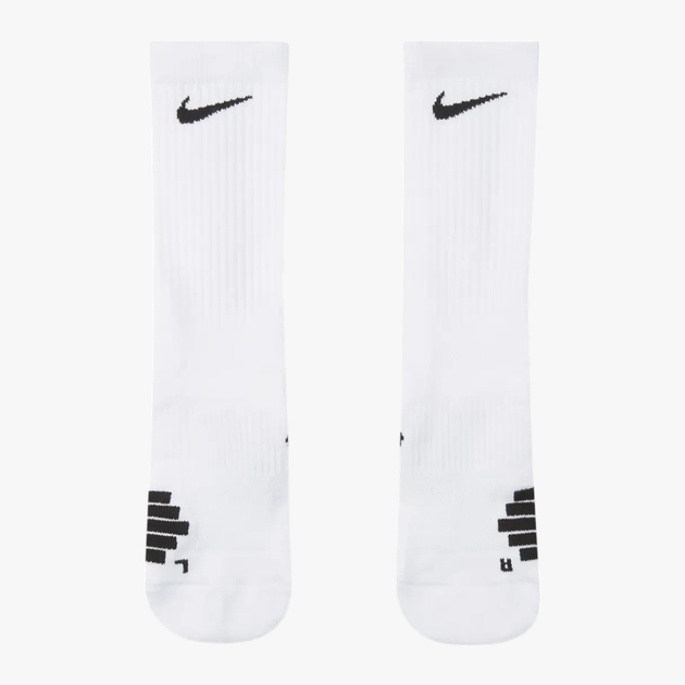 Шкарпетки чоловічі високі Nike U Nk Elite Crew 132 SX7622-100 L Білі (191885403366) - зображення 3