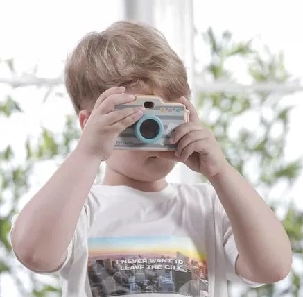 Aparat fotograficzy Viga PolarB drewniany z kalejdoskopem 44034 (6971608440342) - obraz 4