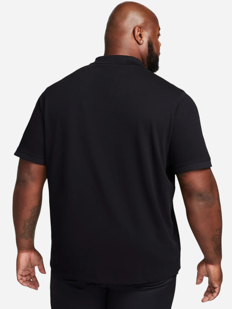 Поло довге чоловіче Nike M Nk Club Ss Polo Pique FN3894-010 S Чорне (196974867258) - зображення 2
