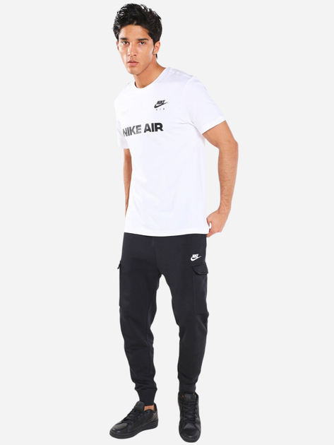 Spodnie cargo męskie z kieszeniami Nike M Nsw Club Pant Cargo Bb CD3129-010 L Czarne - obraz 3