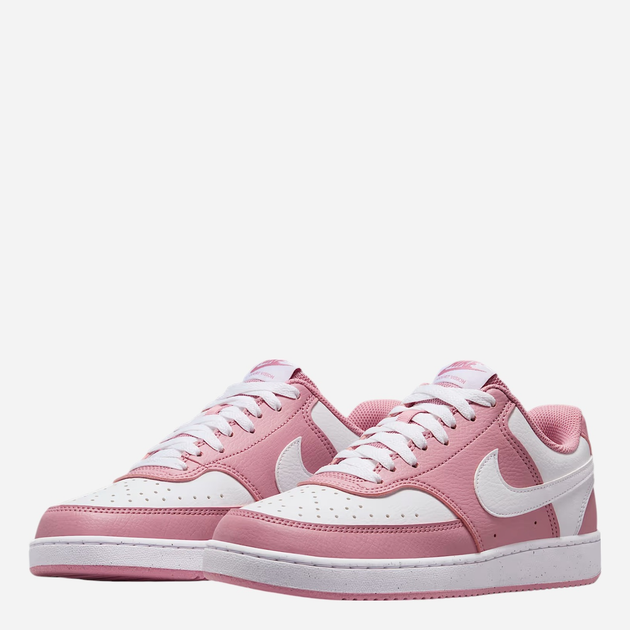 Жіночі кеди низькі Nike W Court Vision Lo Nn DH3158-603 36.5 Рожевий/Білий (197859102457) - зображення 2