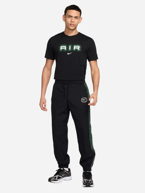 Футболка бавовняна довга чоловіча Nike M Nsw Sw Air Graphic Tee HM0185-011 S Чорна (197861856102) - зображення 3