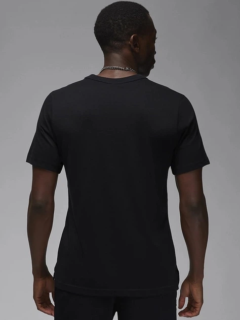 Футболка бавовняна довга чоловіча Nike M J Df Sprt SS Top FN5829-010 S Чорна (196975126859) - зображення 2