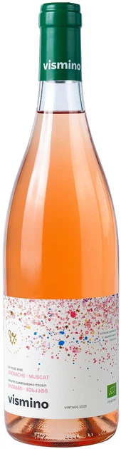 Вино Vismino Grenache Muscat Rose Organic розовое сухое 0.75 л 12.5% (4860004073969) - Фото 1 Вино Vismino Grenache Muscat Rose Organic розовое сухое 0.75 л 12.5% (4860004073969) - изображение 1