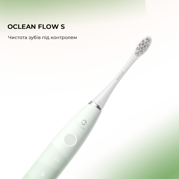 Электрическая зубная щетка Oclean Flow S Green - изображение 2