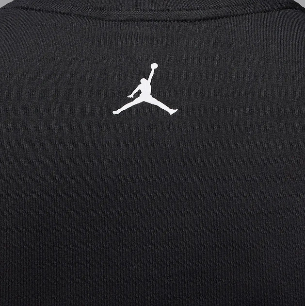 Футболка бавовняна довга чоловіча Nike M J Sprt Df Gfx SS Crew HQ7984-010 S Чорна (197859000609) - зображення 5