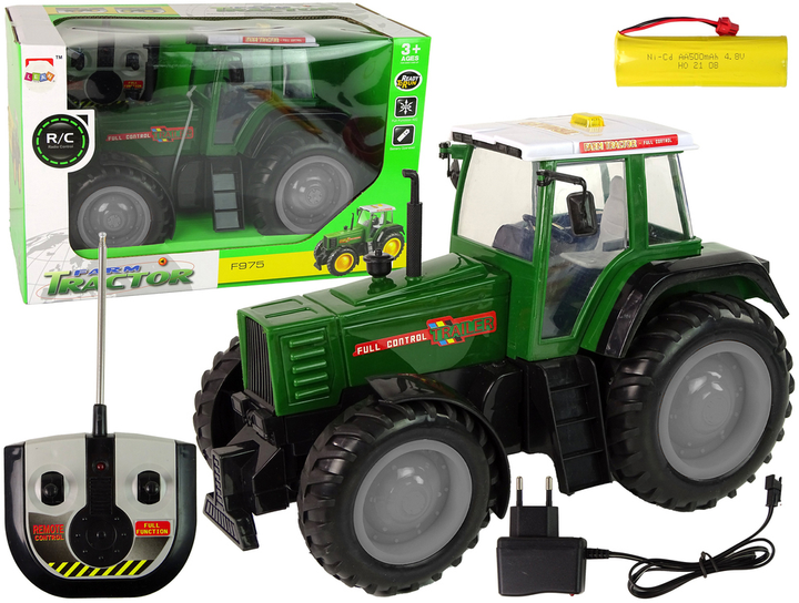 Traktor zdalnie sterowany Lean Toys Wielokolorowy 38 cm (14849) (5905515353144) - obraz 2