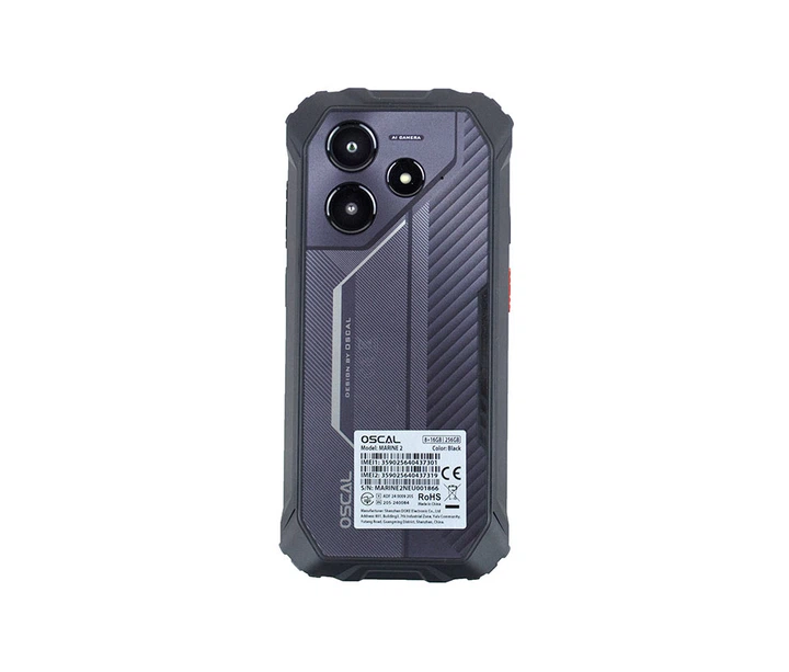 Мобильный защищенный смартфон Oscal Marine 2 (8+256Gb, АКБ 11000 мАч) Black - изображение 10