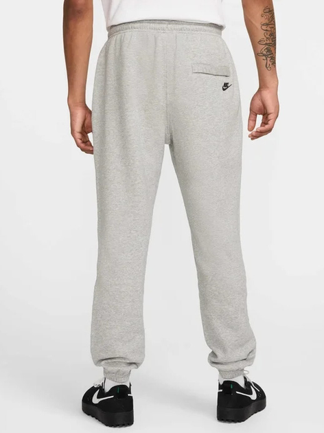 Спортивні штани чоловічі Nike M Nk Club BB CF Pant Nsw Gfx HJ2185-063 S Сірі (197859221561) - зображення 2