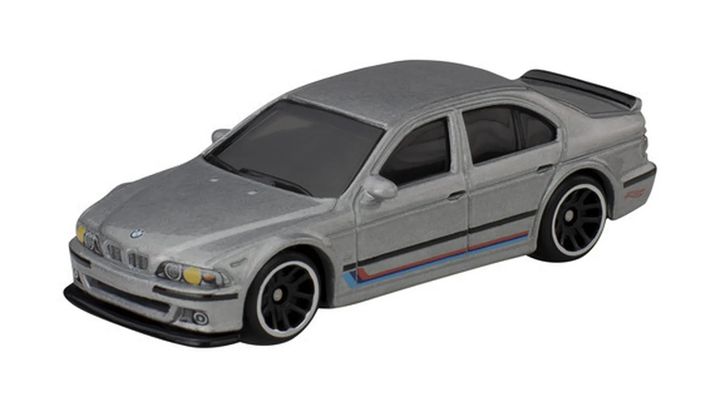 Тематична Машинка Hot Wheels 2001 BMW M5 BMW 1:64 JBY58 Silver - зображення 2