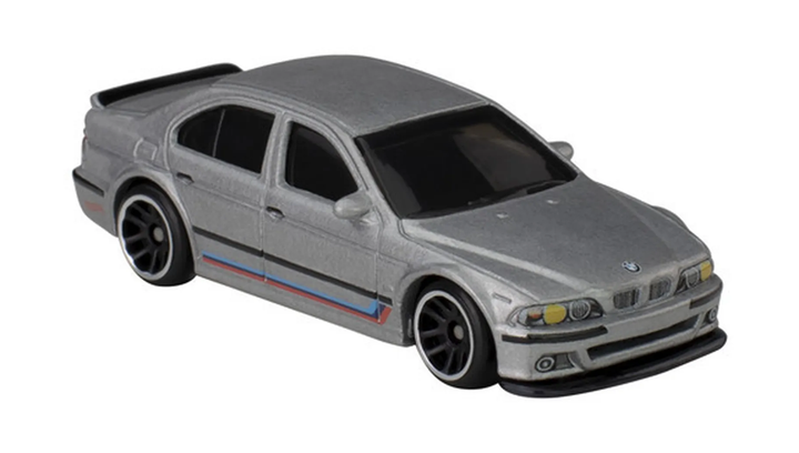 Тематична Машинка Hot Wheels 2001 BMW M5 BMW 1:64 JBY58 Silver - зображення 4