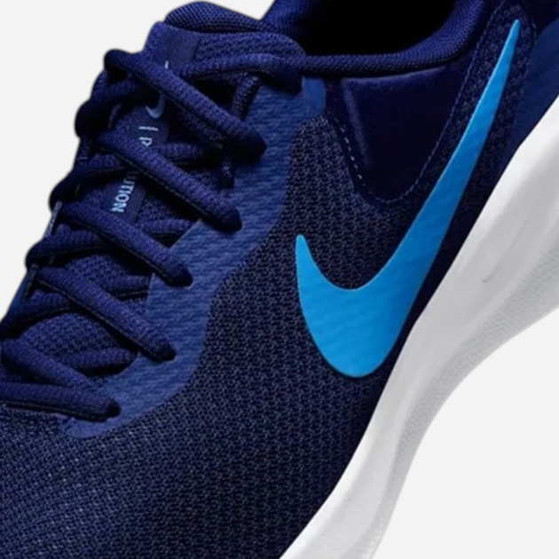 Чоловічі кросівки для бігу Nike Revolution 7 FB2207-406 40.5 (7.5US) Темно-сині (197602556414) - зображення 6
