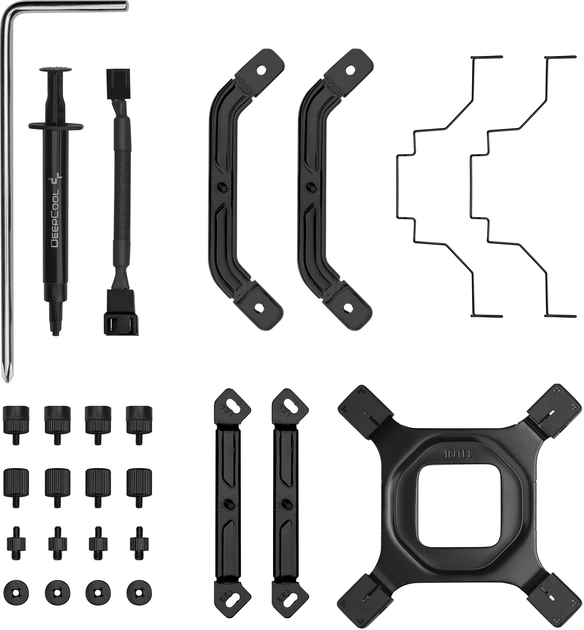 Chłodzenie DeepCool AK500 Digital Pro Black (R-AK500-BKAPMN-G) - obraz 9