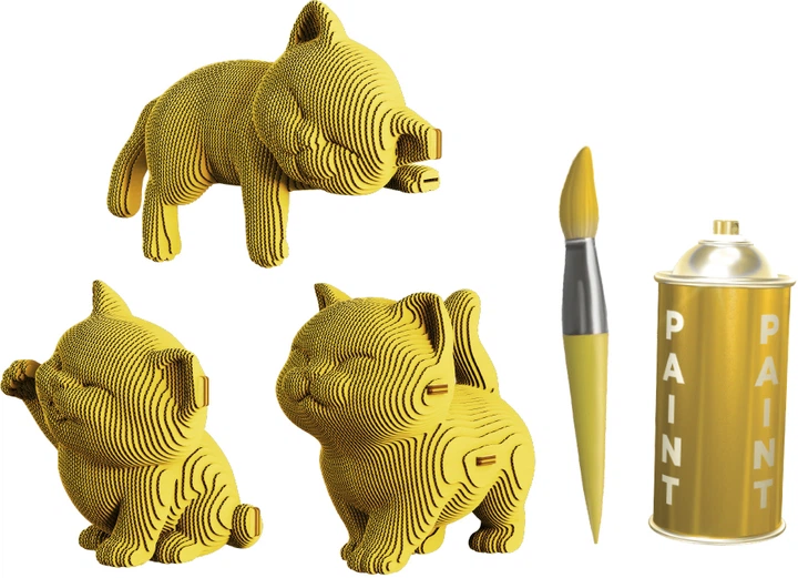 3D пазл-конструктор Cartonic 3D Puzzle Kittens Trio 254 елементів (CARTKITTENS) - Фото 13 3D пазл-конструктор Cartonic 3D Puzzle Kittens Trio 254 елементів (CARTKITTENS) - изображение 13