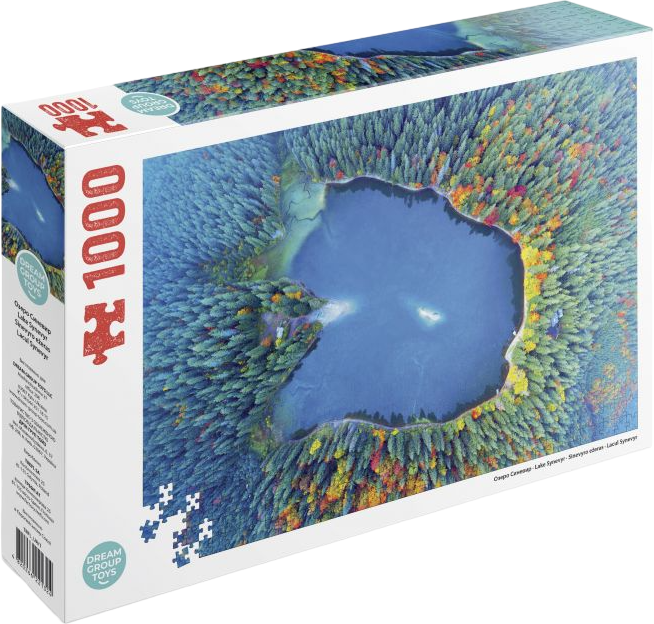 Пазл Dream Group Toys Puzzle Озеро Синевир 1000 елементів (4820266221324) - зображення 2