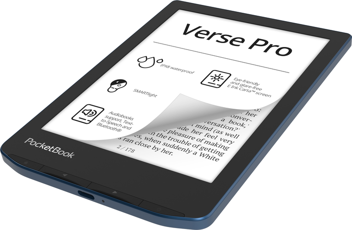 Czytnik e-booków PocketBook 634 Verse Pro Azure (PB634-A-WW) - obraz 4