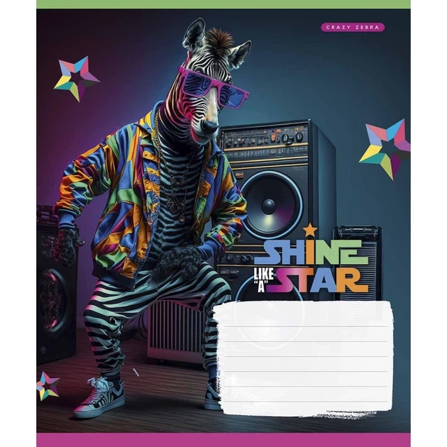 Тетрадь ученическая Dance star Школярик 018-3276L 18 л. Разноцветный shop (482000647243603276) - Фото 5 Тетрадь ученическая Dance star Школярик 018-3276L 18 л. Разноцветный shop (482000647243603276) - изображение 5