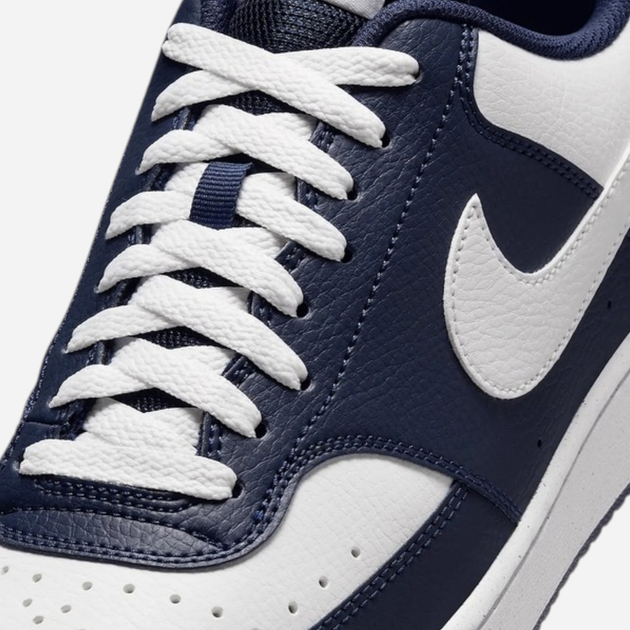 Чоловічі кеди низькі Nike Court Vision Lo HM9862-400 44.5 (10.5US) Темно-сині з білим (197861481731) - зображення 6