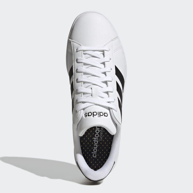 Женские кеды низкие Adidas Grand Court 2.0 GW9195 39.5 (6UK) 24.5 см Ftwwht/Cblack/Ftwwht (4065427721774) - изображение 5