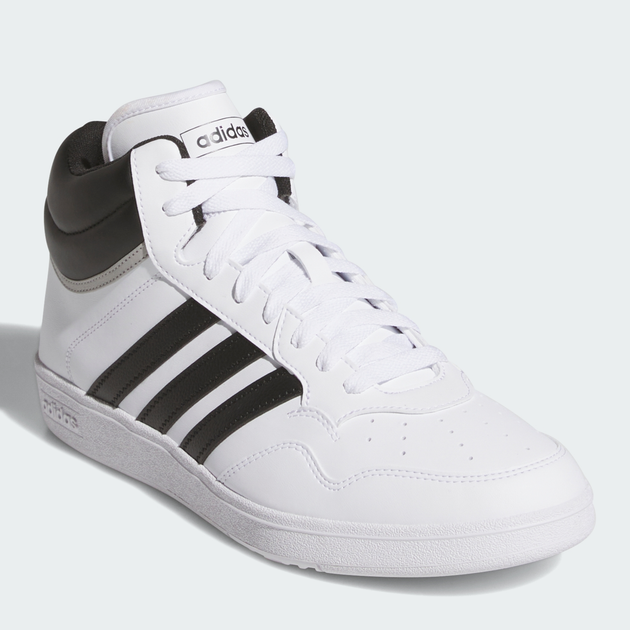 Мужские кроссовки для баскетбола Adidas Hoops 4.0 Mid JQ9993 41.5 (7.5UK) 26 см Ftwwht/Cblack/Gretwo (4067904255932) - Фото 2 Мужские кроссовки для баскетбола Adidas Hoops 4.0 Mid JQ9993 41.5 (7.5UK) 26 см Ftwwht/Cblack/Gretwo (4067904255932) - изображение 2