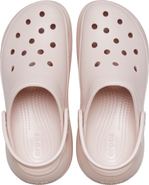 Женские сабо CROCS CLASSIC CRUSH CLOG 39 Пудровый 207521 - изображение 9