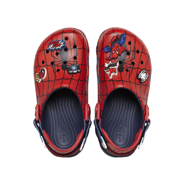 Сабо CROCS TEAM SPIDERMAN ALL TERAIN KIDS CLOG 28 Синий 208786 - изображение 9