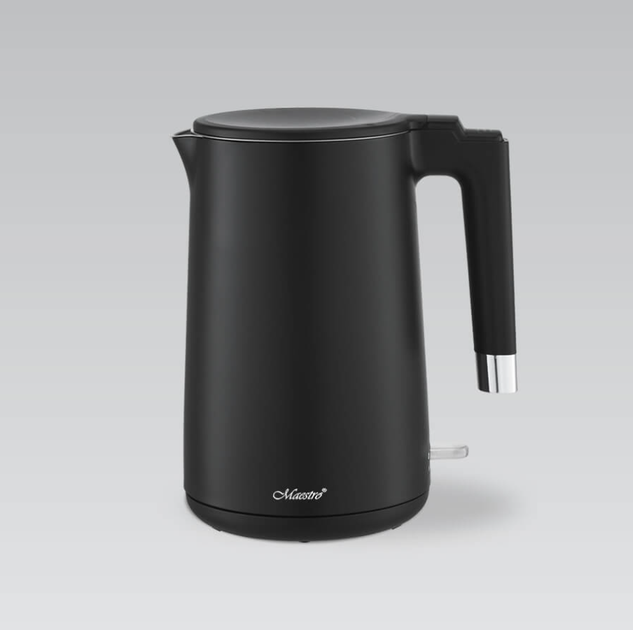 Электрочайник нержавеющий Maestro 1.7л черный (MR-026-BLACK) - изображение 3