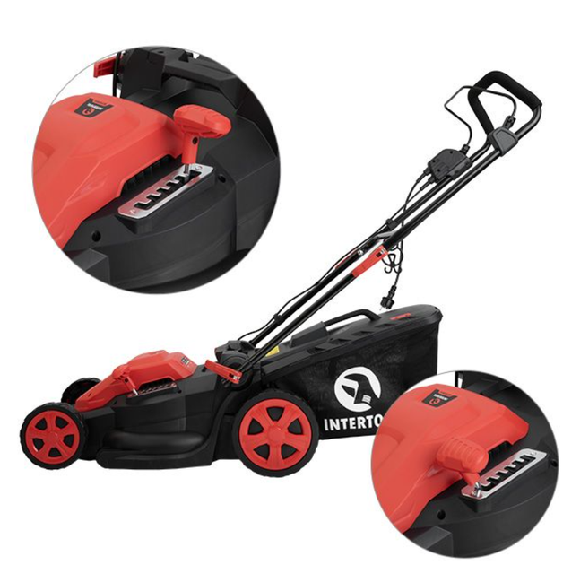 Газонокосилка электрическая Intertool-Storm 1800Вт x 400мм x 40л (WT-2265) - изображение 2