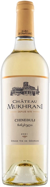 Вино Chateau Mukhrani Chinebuli белое сухое 0.75 л 11.5% (4860008471280) - Фото 1 Вино Chateau Mukhrani Chinebuli белое сухое 0.75 л 11.5% (4860008471280) - изображение 1
