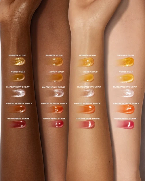 Масло для губ Gisou "Mango Passion Punch" Honey Infused Lip Oil - изображение 7