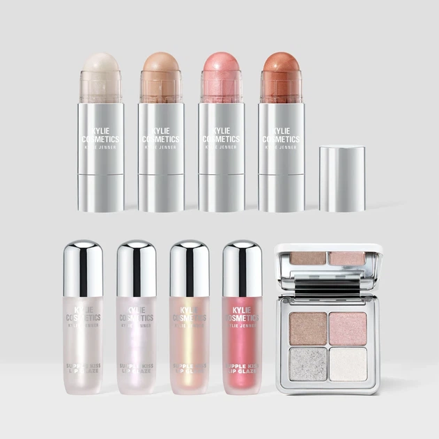 Хайлайтер-стик для лица и тела Kylie Cosmetics "Solar glow" Dewy Balm Stick Cosmic 2.0 Summer Makeup Collection - Фото 7 Хайлайтер-стик для лица и тела Kylie Cosmetics "Solar glow" Dewy Balm Stick Cosmic 2.0 Summer Makeup Collection - изображение 7