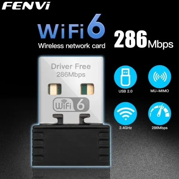 USB Адаптер wi-fi 6 286Mbps - изображение 7