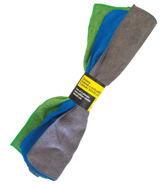 Ściereczki z mikrofibry Virage 50 x 50 cm 3 szt (5905694021216) - obraz 1