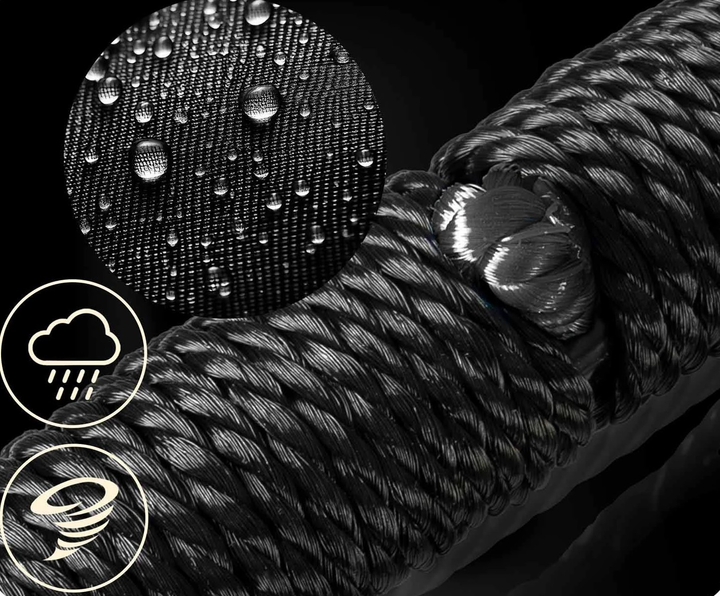 Huśtawka Neo-Sport Bocianie gniazdo NS-104 100 cm Czarna (5903890627188) - obraz 6