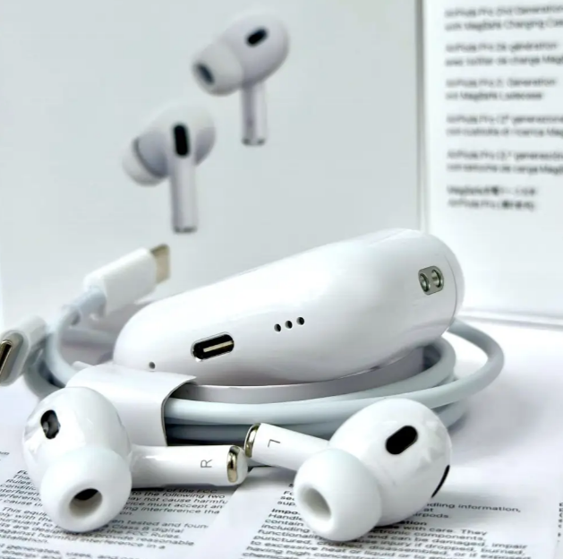 Навушники бездротові Oem Airpods Pro 2 Type-C + ANC HC - High C0py (чіп Zhongke8922) стерео гарнітура в кейс - Фото 5 Навушники бездротові Oem Airpods Pro 2 Type-C + ANC HC - High C0py (чіп Zhongke8922) стерео гарнітура в кейс - изображение 5