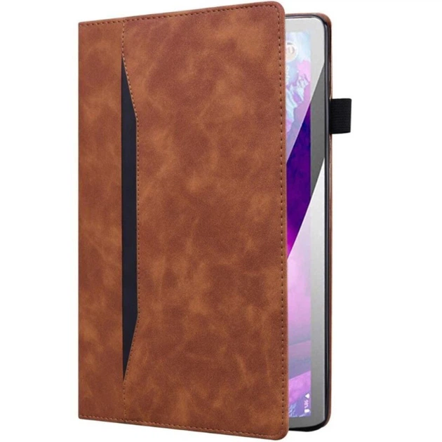 Чехол - книжка Leather Pocket Case для OnePlus Pad 2 / Pad Pro brown - Фото 2 Чехол - книжка Leather Pocket Case для OnePlus Pad 2 / Pad Pro brown - изображение 2