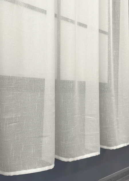 Тюль VR-Textil 876т Лен Бежевый 270х170 см (43-288) - Фото 6 Тюль VR-Textil 876т Лен Бежевый 270х170 см (43-288) - изображение 6