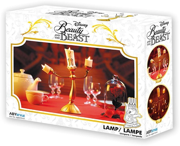 Lampa stołowa Disney Piękna i Bestia Lumiere (ABYLIG016) - obraz 9