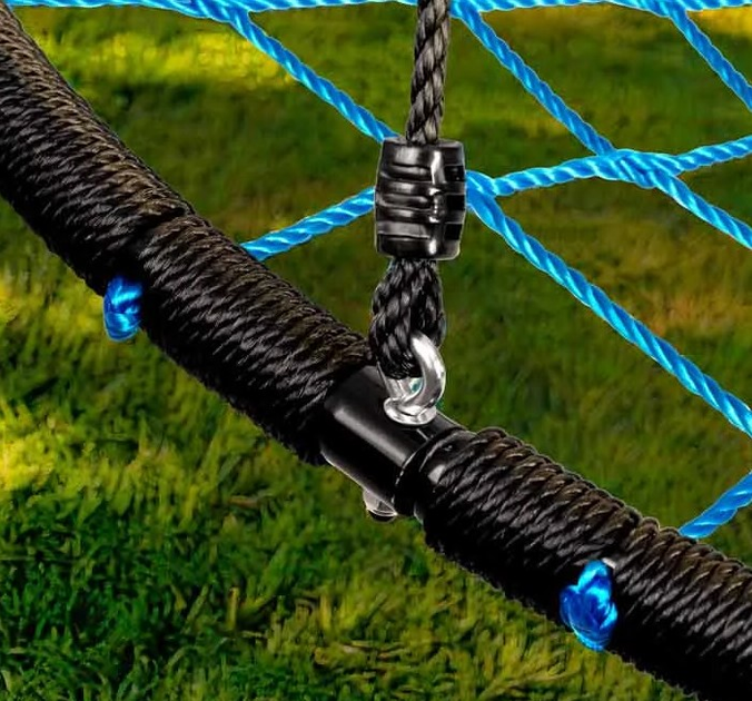 Huśtawka Neo-Sport Bocianie gniazdo NS-104 100 cm Niebieska (5903890627195) - obraz 8