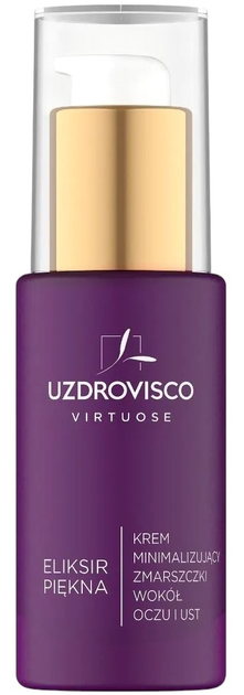 Krem wokół oczu i ust Uzdrovisco Virtuose Eliksir Piękna minimalizujący zmarszczki 30 ml (5904917481547 / 5904917482766) - obraz 2