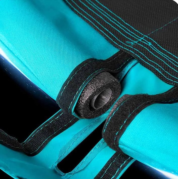 Садова гойдалка Neo-Sport Лелече гніздо Swingo 105 см Блакитна (5903890625306) - зображення 6