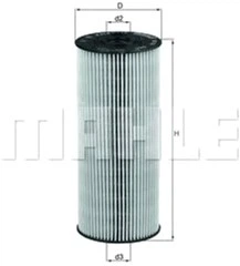 Фильтр масляный Knecht/MAHLE MB 917 (OX 137D) - Фото 2 Фильтр масляный Knecht/MAHLE MB 917 (OX 137D) - изображение 2