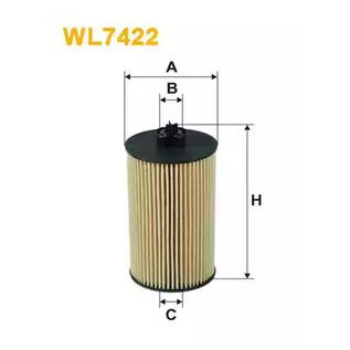 Фильтр масляный WIX WL7422 Alfa Romeo; Opel Astra H/ Meriva/ Cors/ Signum/ Vectra C; Fiat - изображение 3