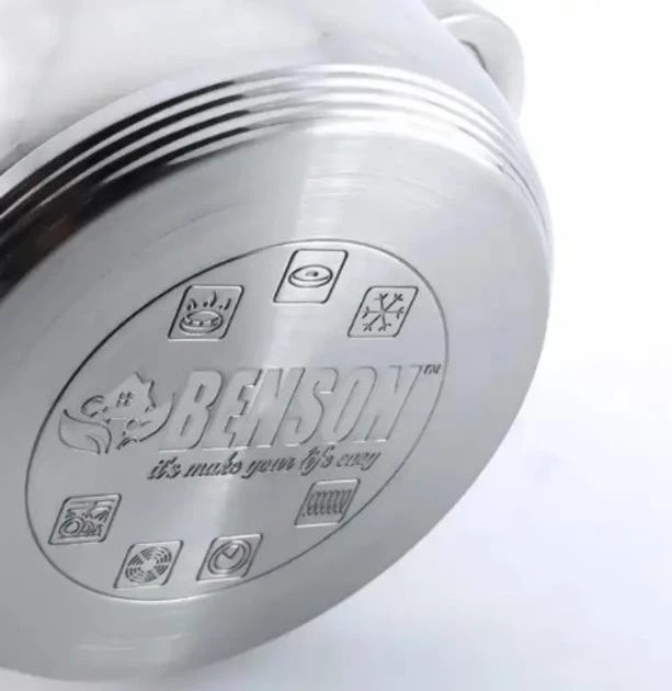 Набор кастрюль Benson из нержавеющей стали 6 предметов (BN-198) - Фото 4 Набор кастрюль Benson из нержавеющей стали 6 предметов (BN-198) - изображение 4