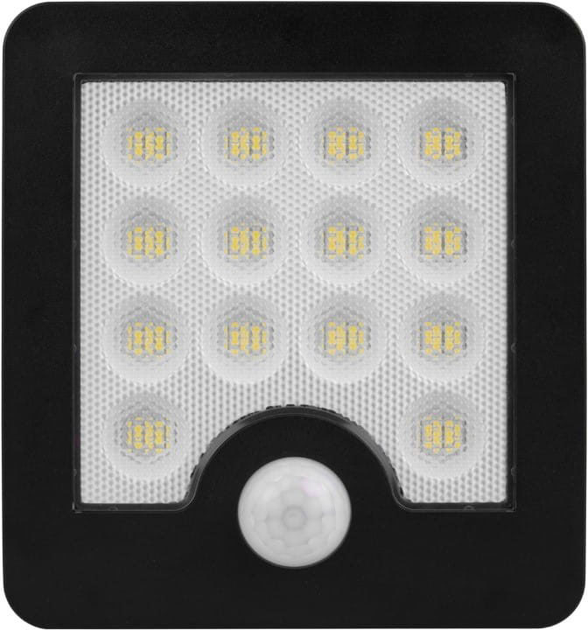 Lampa solarna z czujnikiem ruchu DPM SBT005 500 lm 4000 K Black (5906881221921) - obraz 2