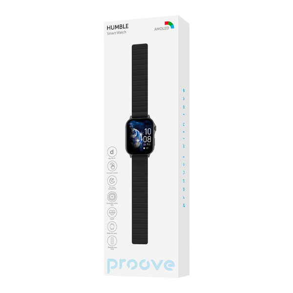 Смарт-годинник Proove Humble Black - изображение 4